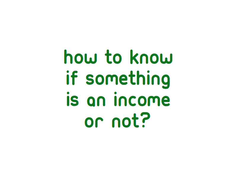 Income and Expenses